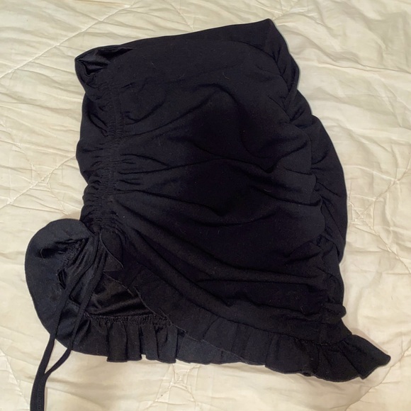 Ruched mini skirt - Picture 1 of 5